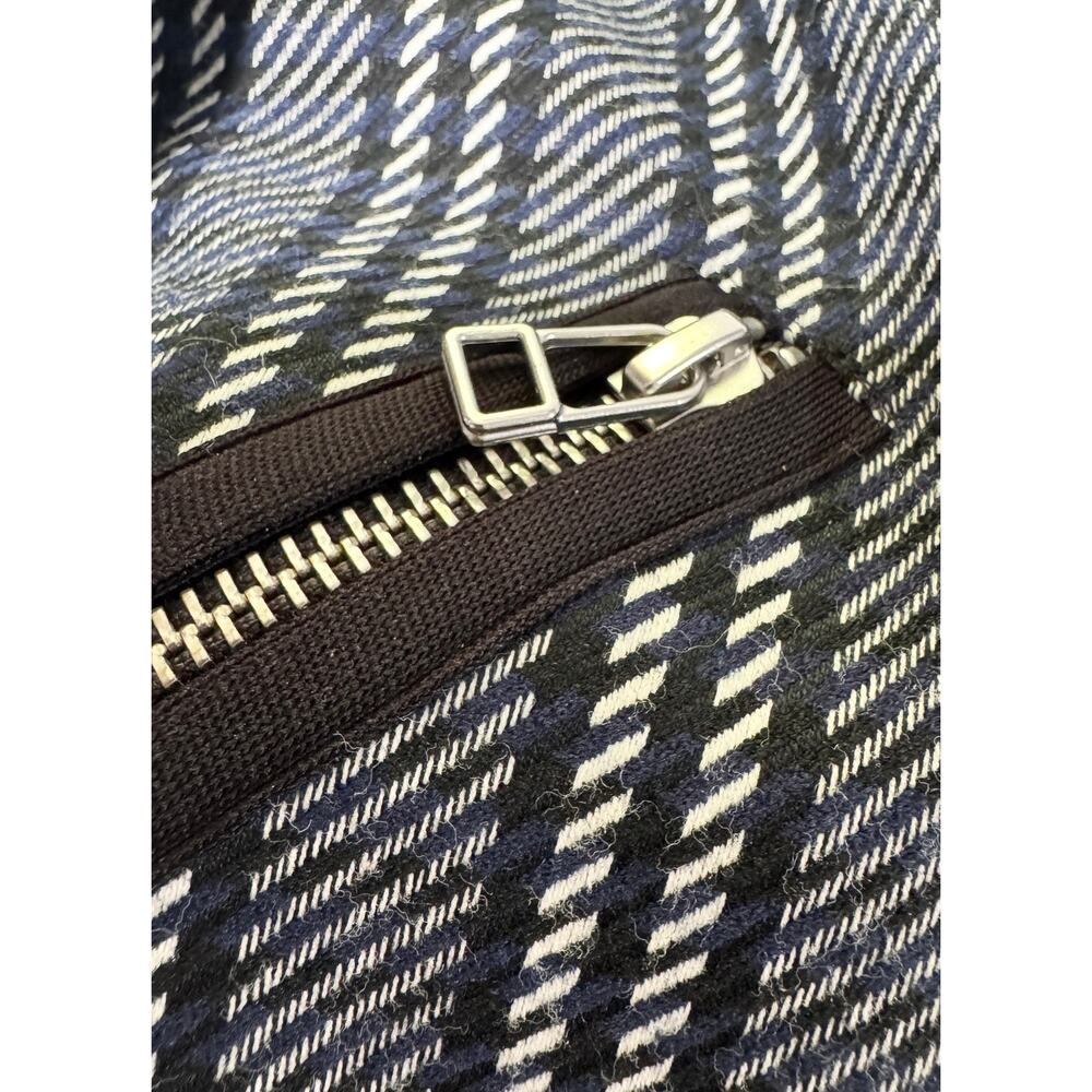 VERONICA BEARD Asymmetrical Striped Moto Jacket Blazer Zipper Size 2 - Picture 6 of 6